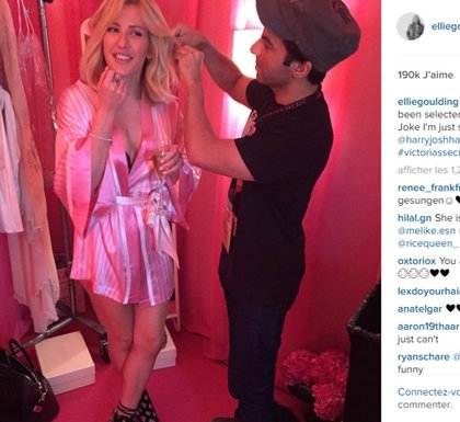 Ellie Goulding au défilé Victoria's Secret