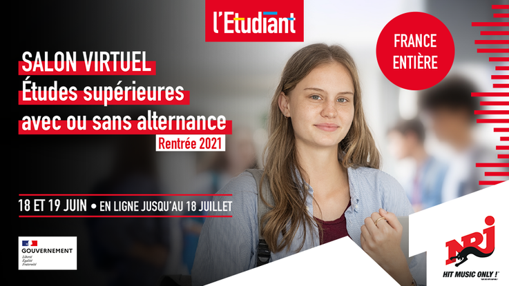 Salon Virtuel études supérieures avec ou sans alternance - Spécial Rentrée 2021