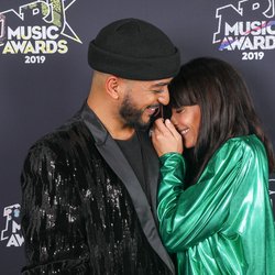 Slimane et Jenifer - Photocall - NRJ Music Awards 2019