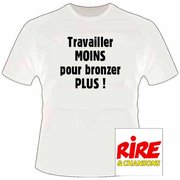 Blague : Travailler moins, pour bronzer plus !