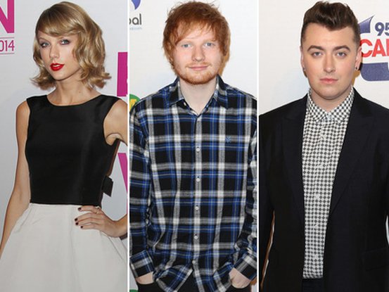 Taylor Swift-Ed Sheeran-Sam Smith
