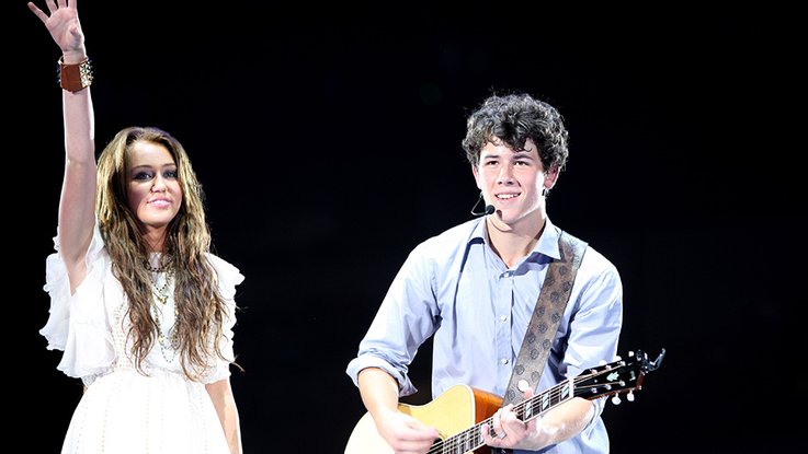Nick Jonas et Miley Cyrus
