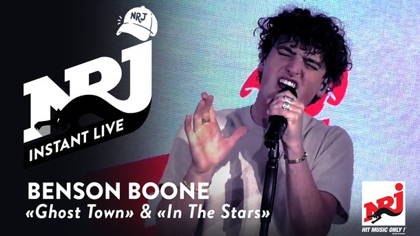 BENSON BOONE «Ghost Town» & «In The Stars» - NRJ Instant Live