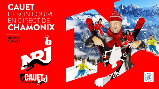 Cauet rejoint Manu pour deux jours de folie à Chamonix !
