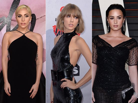Lady Gaga, Taylor Swift et Demi Lovato
