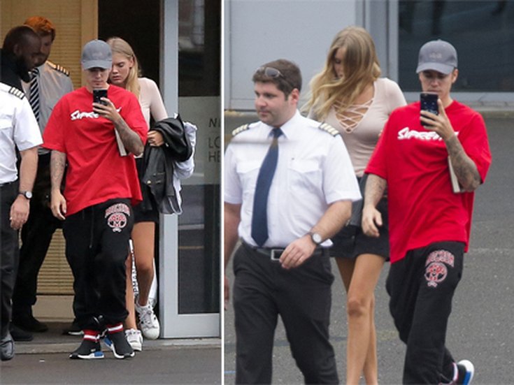Justin Bieber et Bronte Blampied