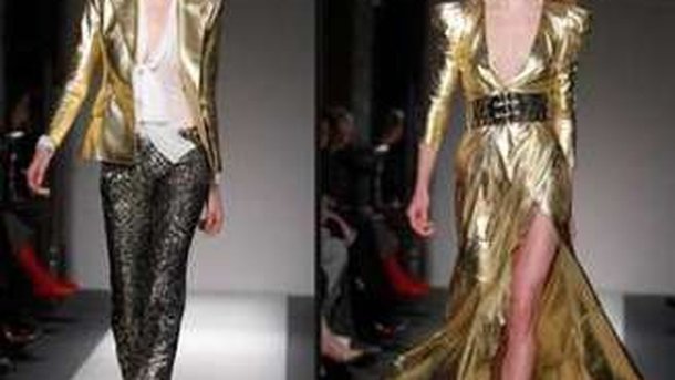 Supermodels et tendance grunge