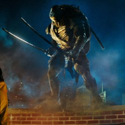 Ninja Turtles: Leonardo et Megan Fox
