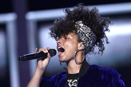 Alicia Keys sans maquillage