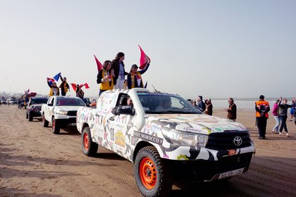 L'arrivée triomphante des Gazelles