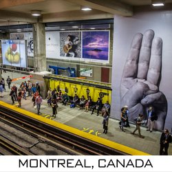 Le signe de ralliement à Montréal