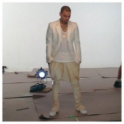 Chris Brown : sur le tournage du clip de Tyga "For the Road"