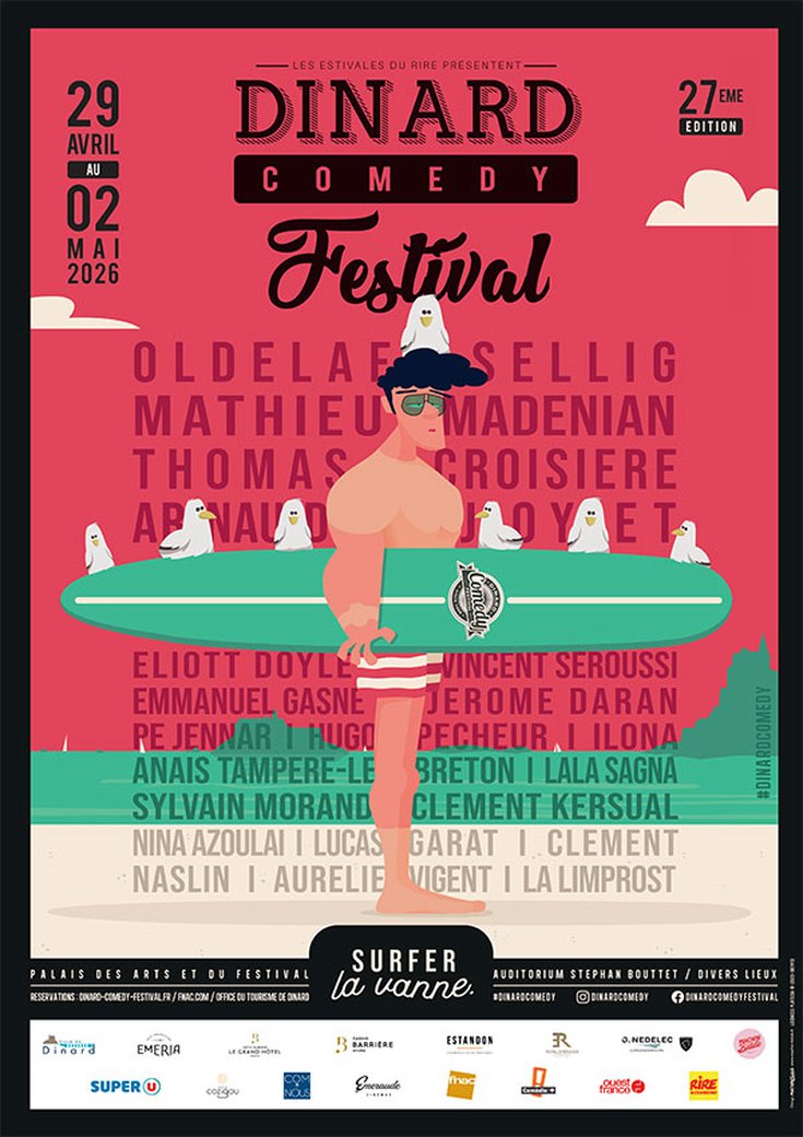 Affiche Dinard Comedy festival 2026