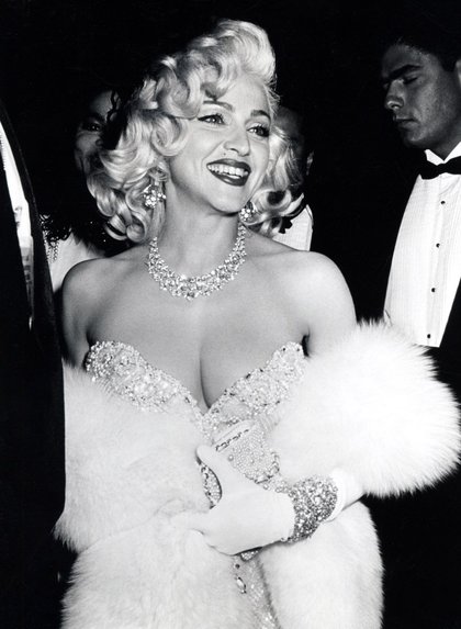 Madonna en Marylin Monroe