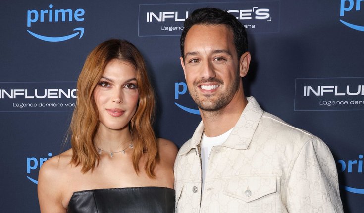 Iris Mittenaere et Diego El Glaoui, avant-première Influence(s) , Paris le 27 février 2024