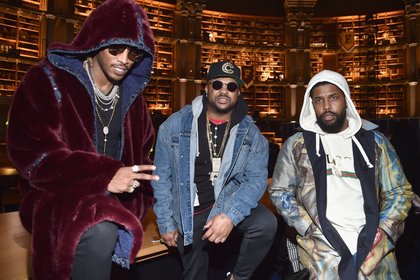 Future et The Dream au défilé FENTYxPUMA by Rihanna