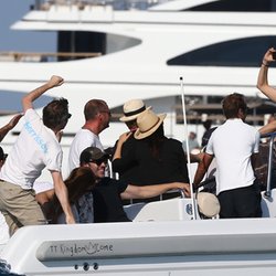 Bono en vacances à Saint Tropez!