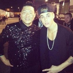 PSY: c'était quand ? @justinbieber.. :-)