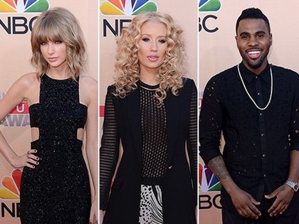 Taylor Swift, Iggy Azalea, Jason Derulo @ I Heart Radio Music Awards