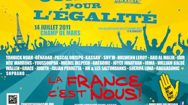 Yannick Noah et Nolwenn Leroy enflamment le 14 juillet