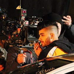 Zayn Malik - Tournage d'un clip à Manchester