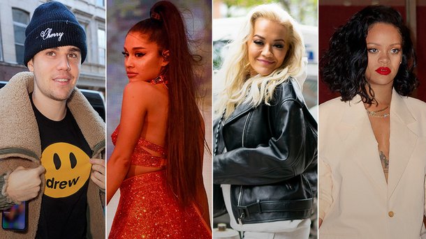Justin Bieber, Rita Ora, Ariana Grande, Rihanna... Ces chanteurs qui jouent les égéries de marques