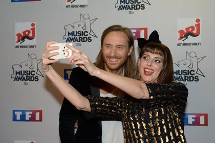 Frédérique Bel et David Guetta