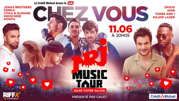 NRJ Music Tour dans votre salon - 2ème édition