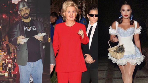 Drake, Katy Perry, Demi Lovato : tous les déguisements des stars pour Halloween!