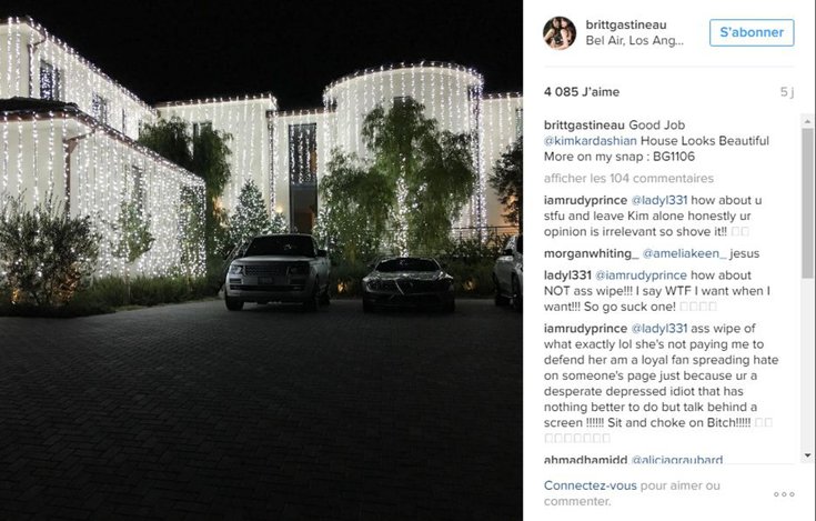 maison Kim Kardashian pour noel