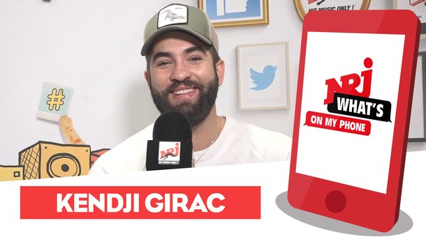 Kendji Girac: découvrez ce qu’il y a dans son téléphone!