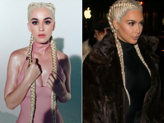 Katy Perry et Kim Kardashian