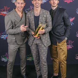 Jonas Brothers - Photocall - NRJ Music Awards 2019