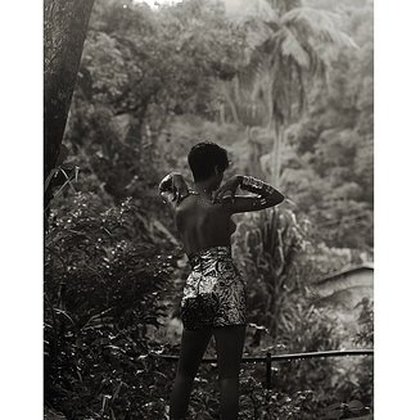 Behind The Scenes: Photos from RiRi's Vogue Brasil 