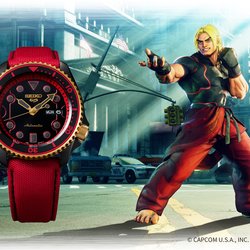 montre Seiko X Street Fighter V