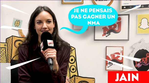 Jain ne s’attendait pas à gagner un NRJ Music Award!