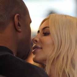 Kanye West et Kim Kardashian