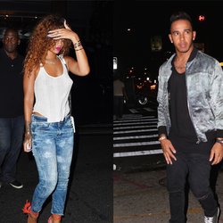 Rihanna et Lewis Hamilton