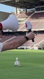 Manu hurle en pleine milieu du Stade Saint-Symphorien à Metz ! 📣