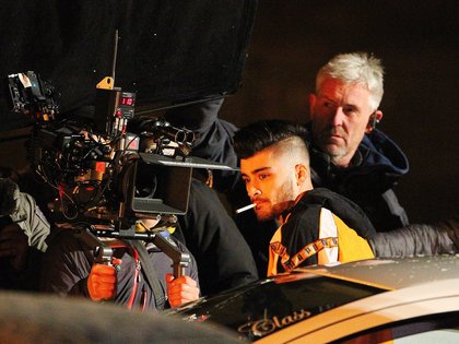 Zayn Malik - Tournage d'un clip à Manchester