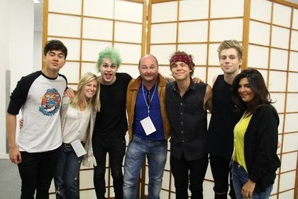 Lundi 23 Juin 2014 avec les 5SOS
