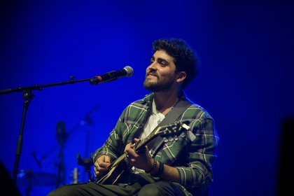 Tibz sur la scène  du Concert Super Privé Angers Trélazé