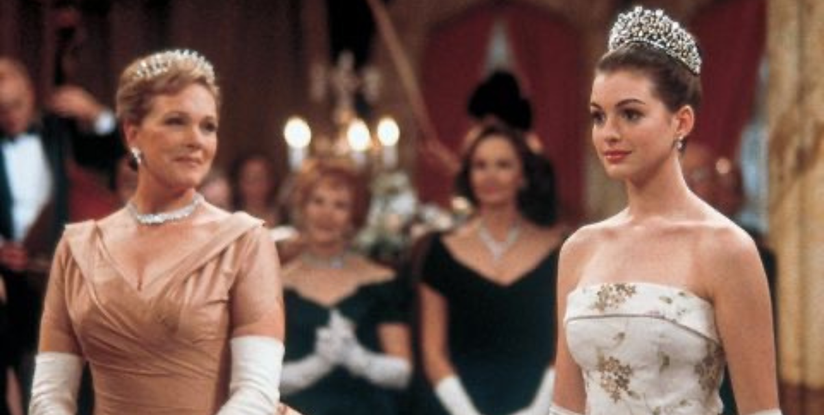 Julie Andrew et Anne Hathaway dans le film 'Princess Diaries'