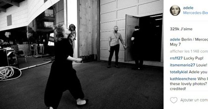 Adele dans les coulisses de sa tournée
