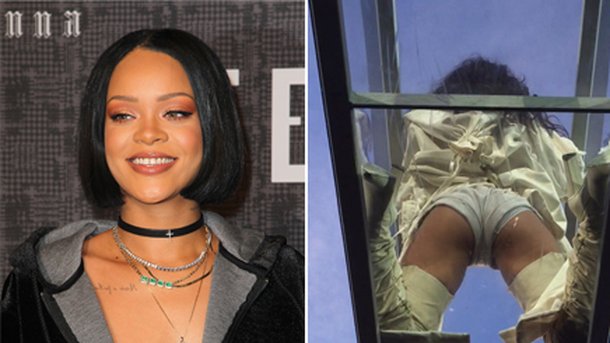 Rihanna offre une vue imprenable à ses fans lors de son concert à Dublin!