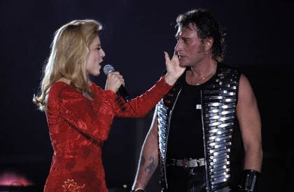 Johnny Hallyday et Sylvie Vartan