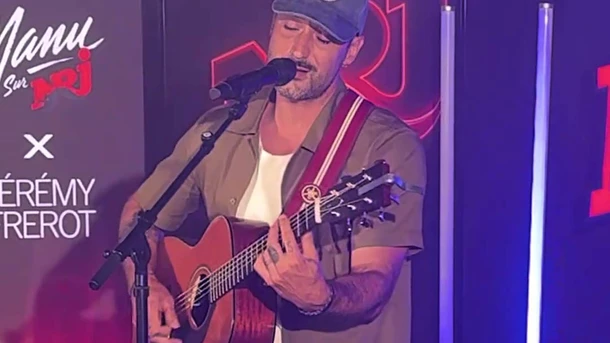 Jérémy Frerot chante pour nous en direct !