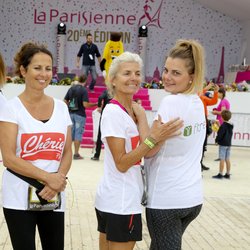 La team Fitnext/Chérie FM lors de la Parisienne