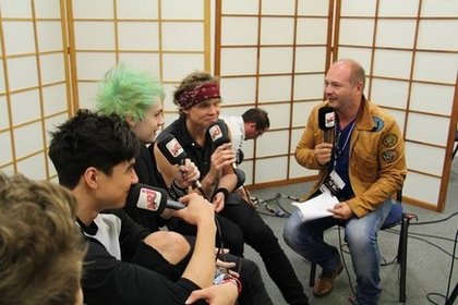 Lundi 23 Juin 2014 avec les 5SOS