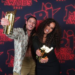 Hatik et Amel Bent - NRJ Music Awards 2021